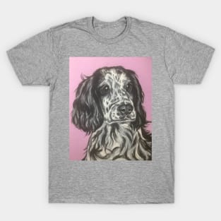 Black and white Cocker Spaniel T-Shirt